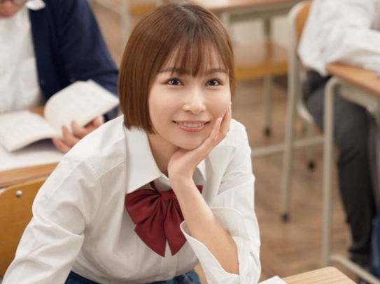 【ドS美少女の逆襲】『先生、もっと我慢してよ♥』制服姿の教え子がドSに変身！ビンビンチンコを弄ばれ、射精管理で悶絶！我慢の限界を超えた快感に翻弄される！